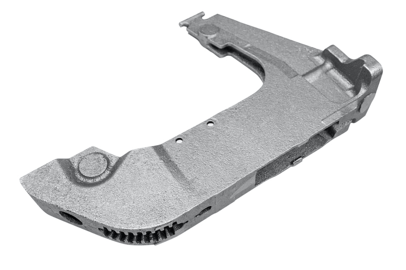 Seed boot bracket of seeding-machine John Deere