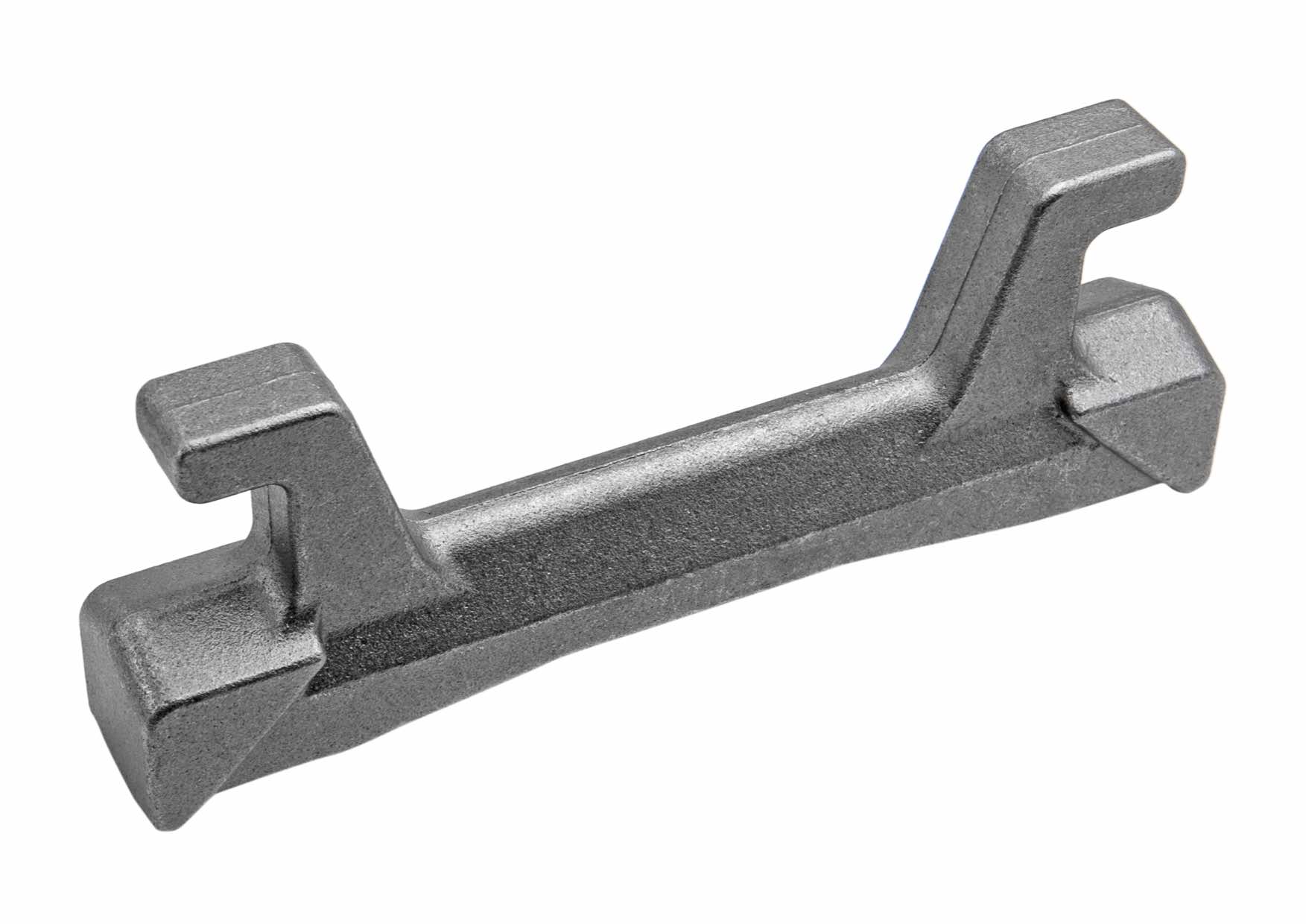 Grate bar of a sintering pallet